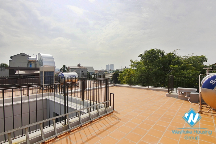 Quality new four bedroom house for rent on Ngoc Thuy street, Long Bien district